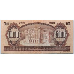 5000 forint 1990 J sorozat