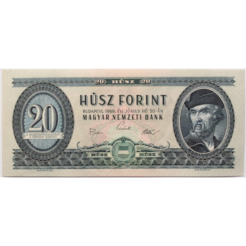 20 forint 1969 C sorozat