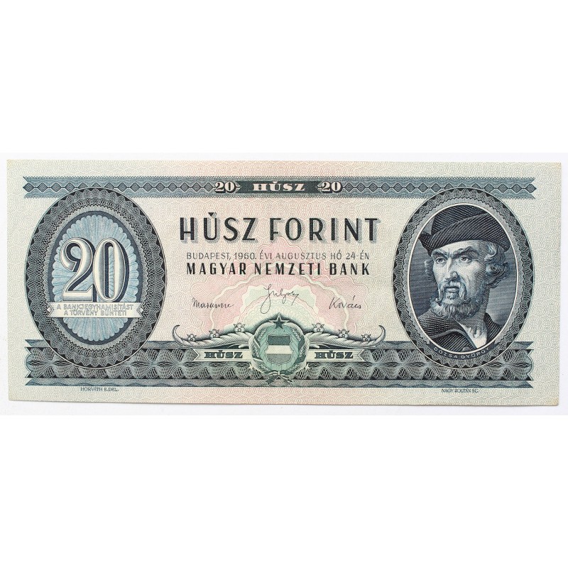 20 forint 1960 C sorozat