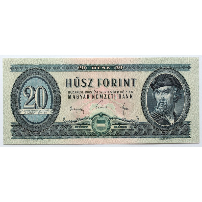 20 forint 1965 C sorozat