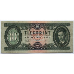 10 forint 1957 A sorozat