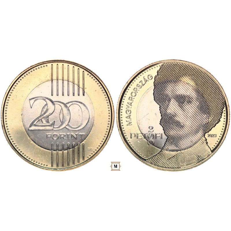 200 forint Petőfi Sándor 2023 BP