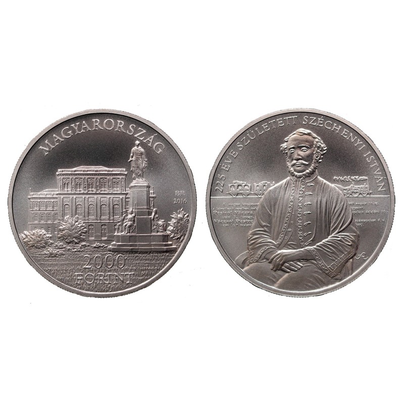 2000 forint Széchenyi István 2016 BP