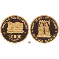 50000 forint Szent István intelmei 2010 BP