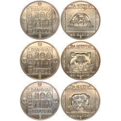 3x100 forint Természetvédelmi sor 1985 BP