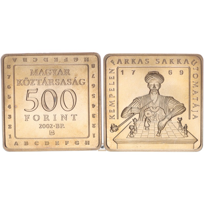 500 forint Kempelen Farkas - Sakkautomata 2002 BP