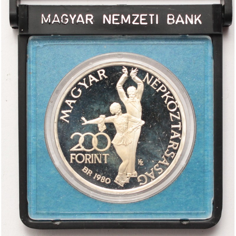 200 forint Lake Placid 1980 BP banki csomagolásban