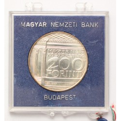 200 forint Nemzeti Múzeum 1977 BP banki csomagolás