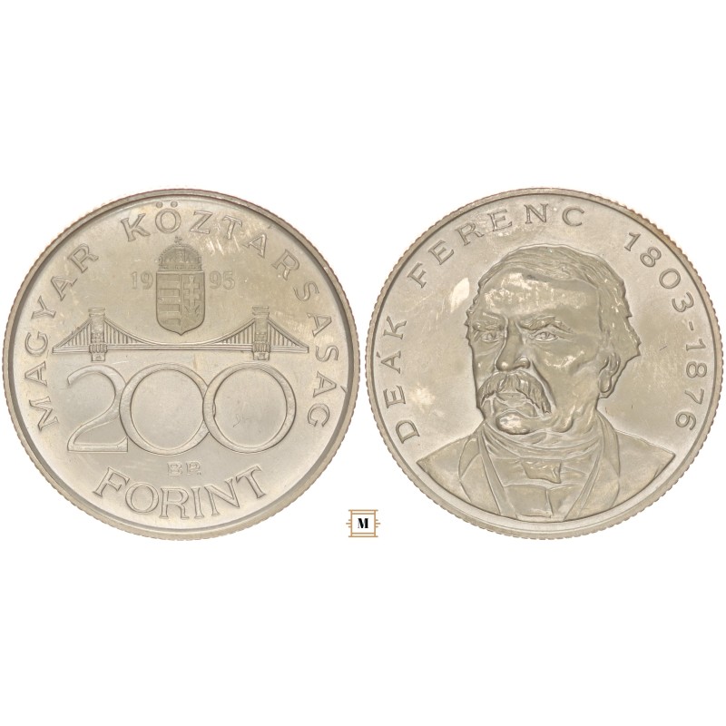 200 forint Deák Ferenc 1995 BP