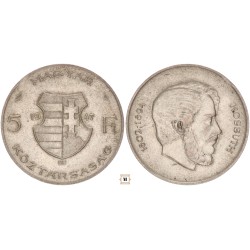 5 forint Kossuth 1947 BP Peremirat nélkül!