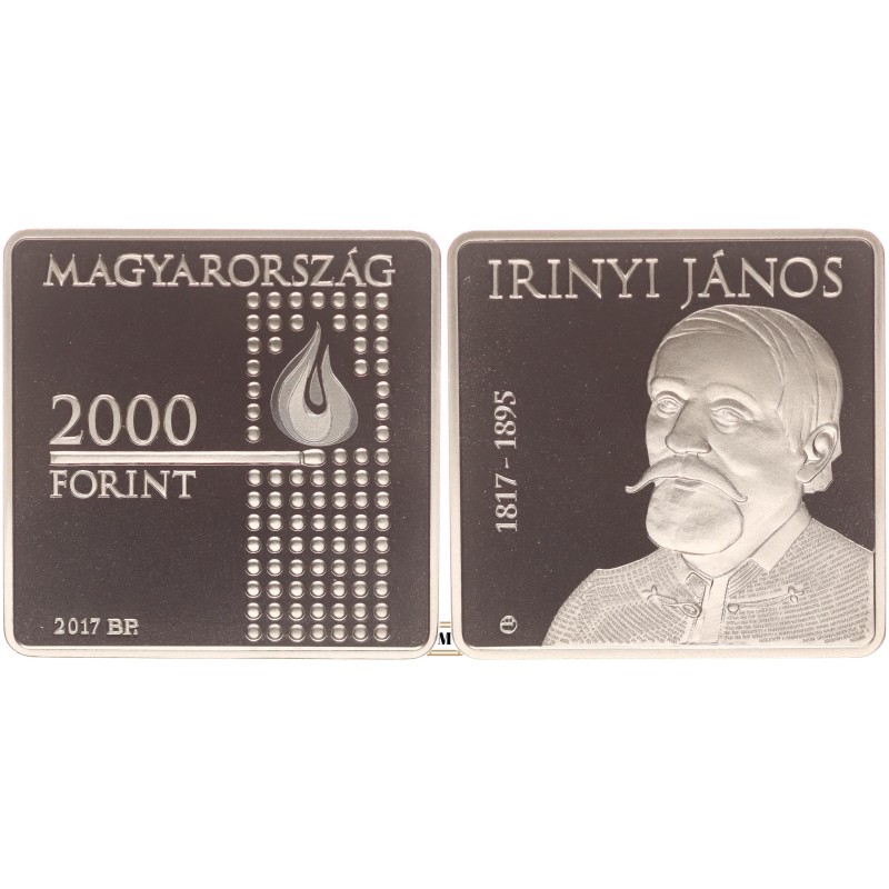 2000 forint Irinyi János 2017 BP