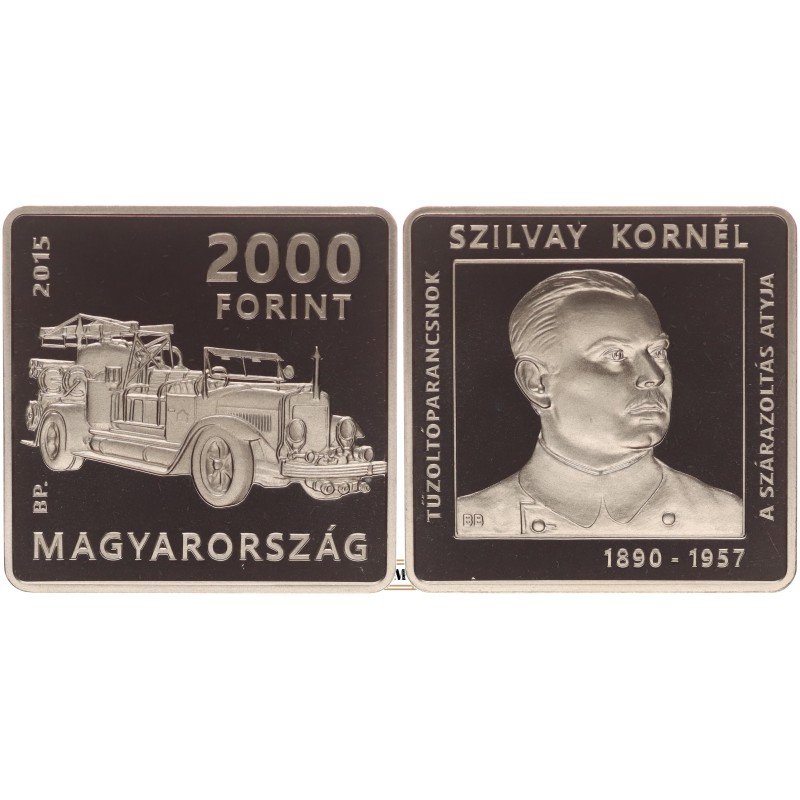 2000 forint Szilvay Kornél 2015 BP