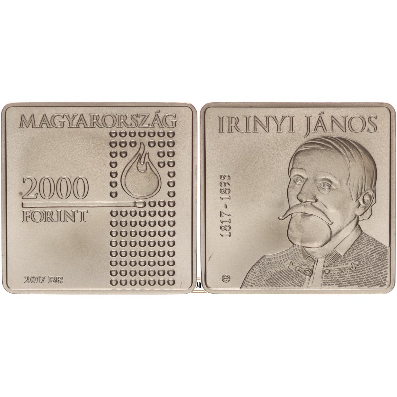 2000 forint Irinyi János 2017 BP