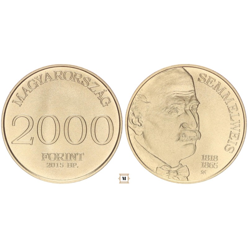 2000 Forint Semmelweis 2015 BP