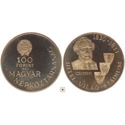 100 Forint Széchenyi István 1983 Bp