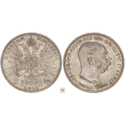 Ausztria 2 corona 1913 vjn.