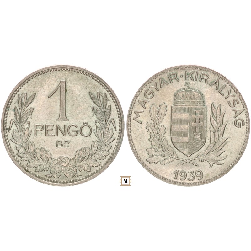 1 pengő 1939 BP