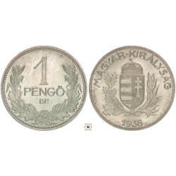 1 pengő 1938 BP