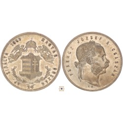 Ferenc József 1 forint 1869 KB