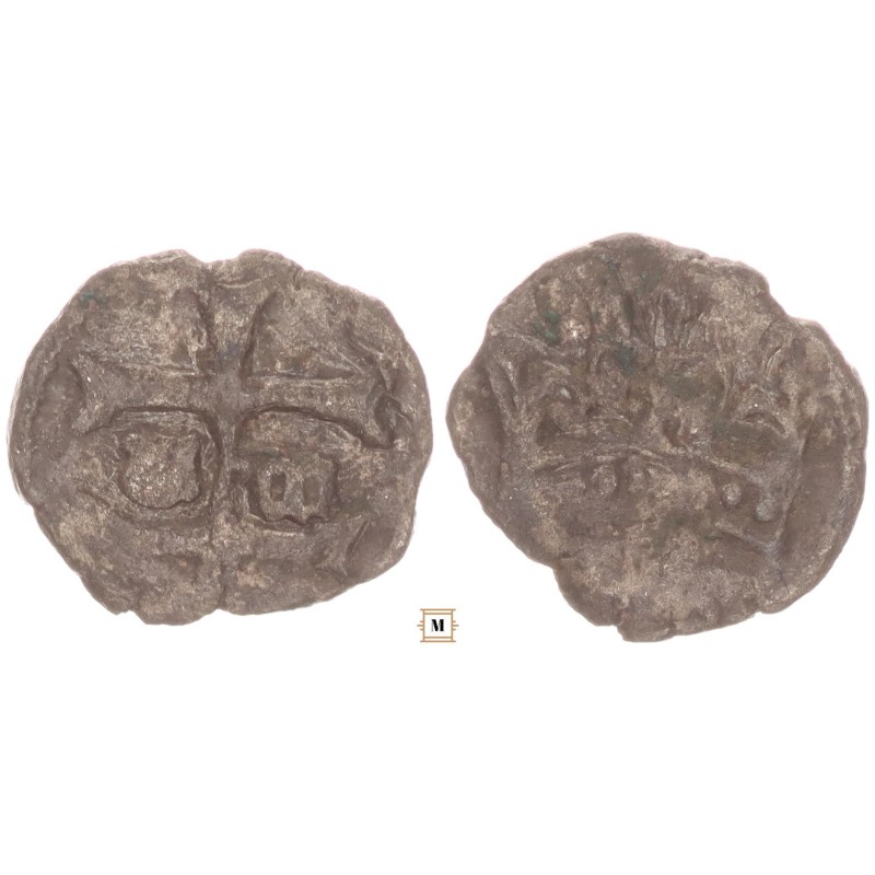 Zsigmond 1387-1497 Quarting W-n ÉH 456 kk, Nagyon ritka verdejegy/!/