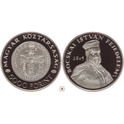 5000 forint Bocskai István 2005 BP