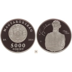 5000 forint Fáy András 2014 BP