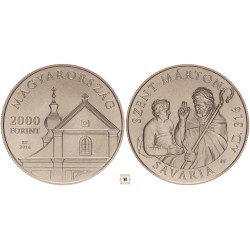 2000 forint Szent Márton 2016 BP