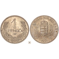 1 pengő 1937 BP