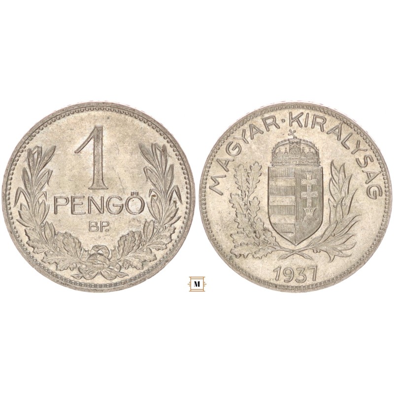 1 pengő 1937 BP