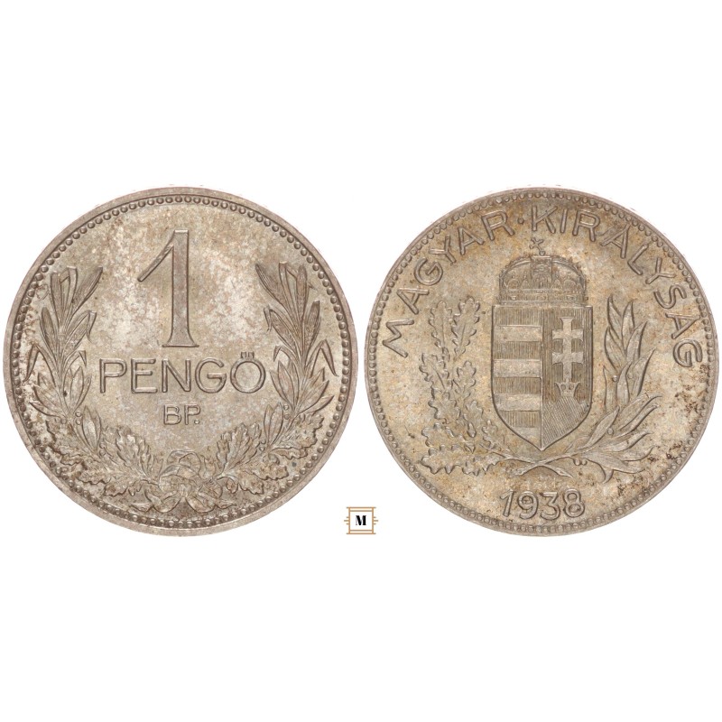 1 pengő 1938 BP