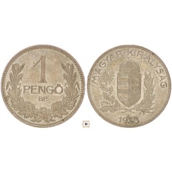 1 pengő 1938 BP