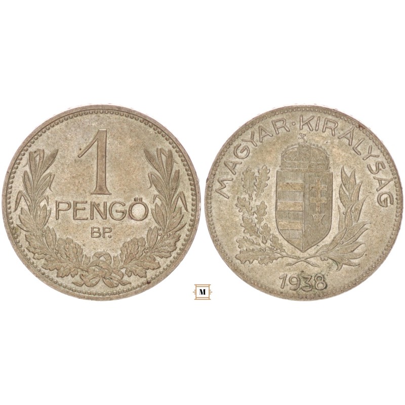 1 pengő 1938 BP