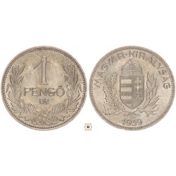 1 pengő 1939 BP