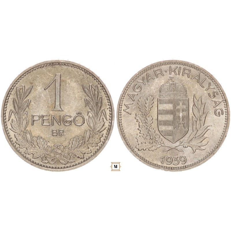 1 pengő 1939 BP