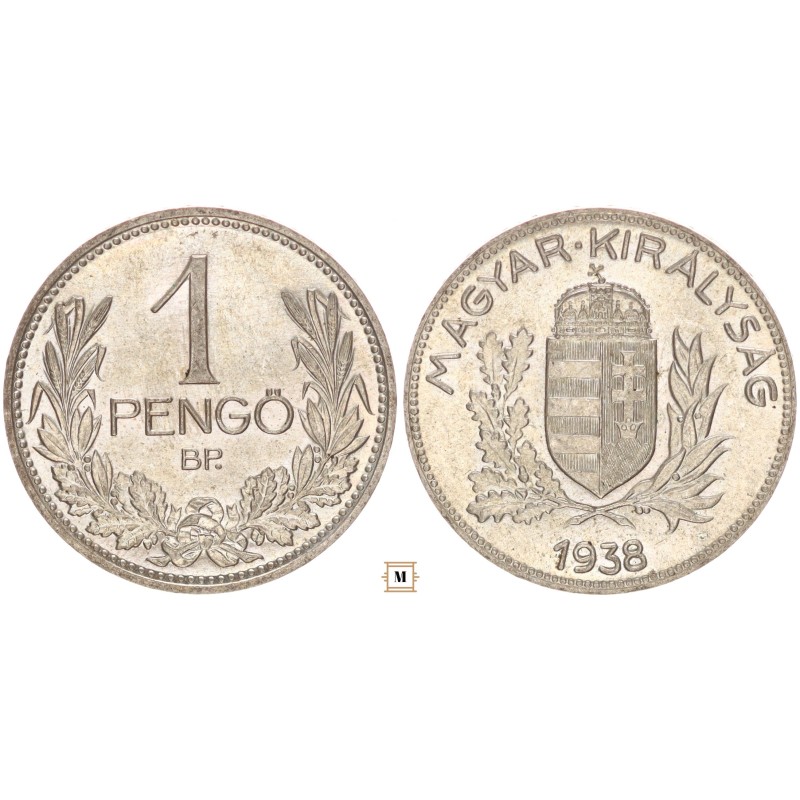 1 pengő 1938 BP