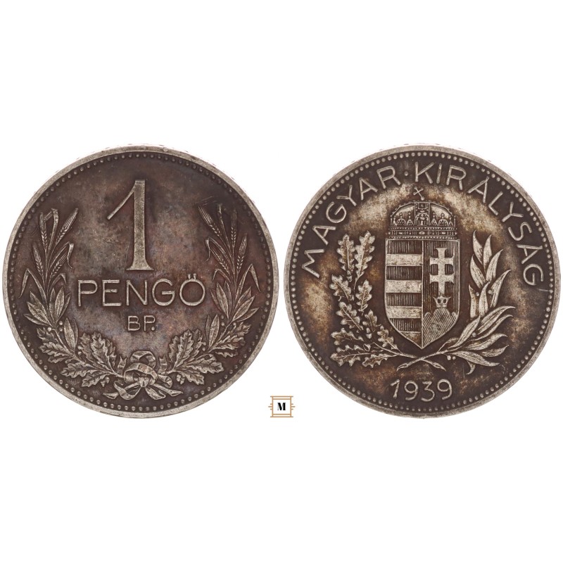 1 pengő 1939 BP