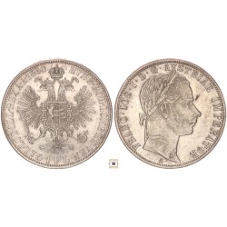 Ausztria 1 florin 1860 A