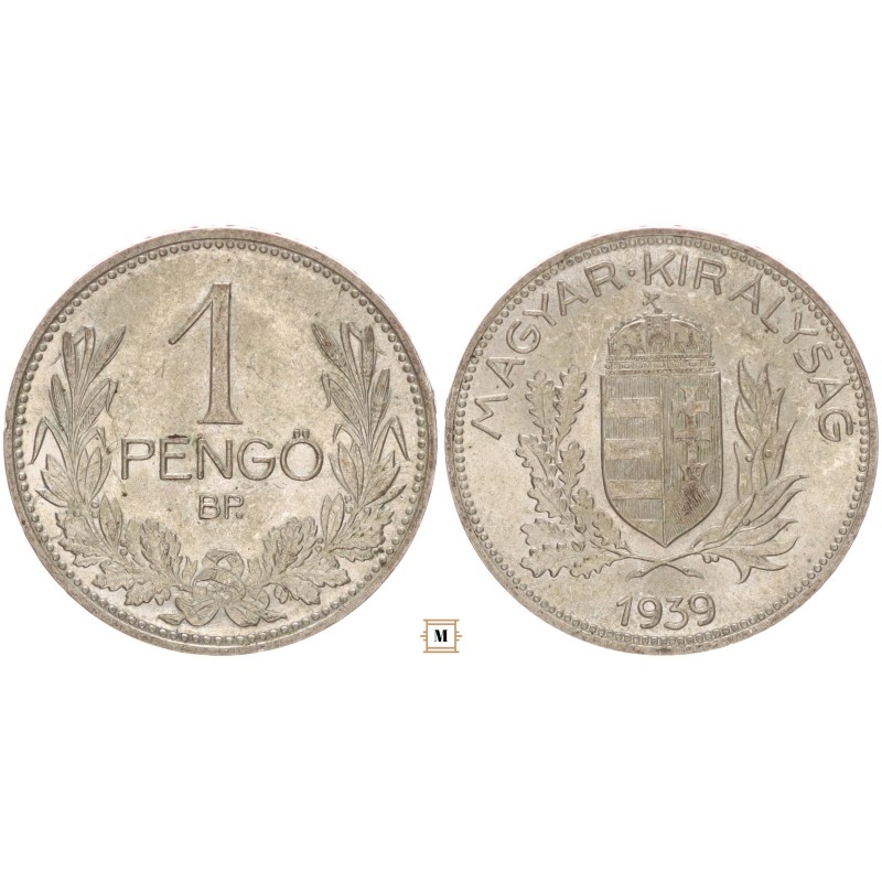 1 pengő 1939 BP