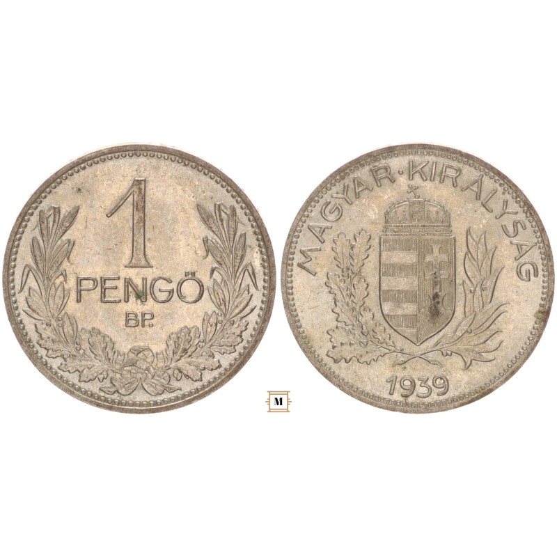 1 pengő 1939 BP