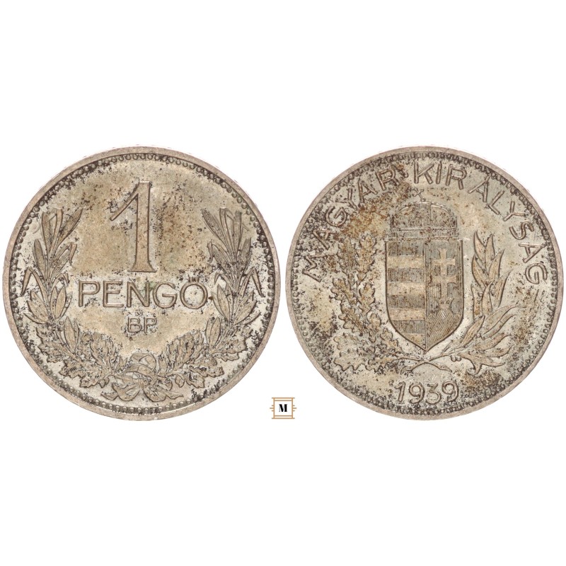 1 pengő 1939 BP