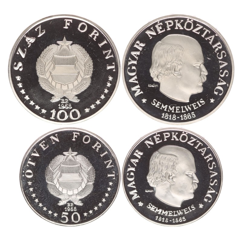 50-100 forint Semmelweis 1968 BP