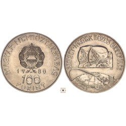 100 forint Űrrepülés 1980 BP