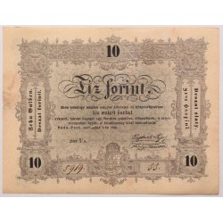 10 forint 1848