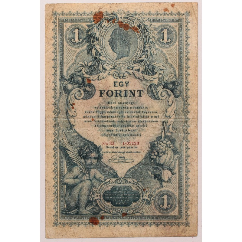 1 forint 1888