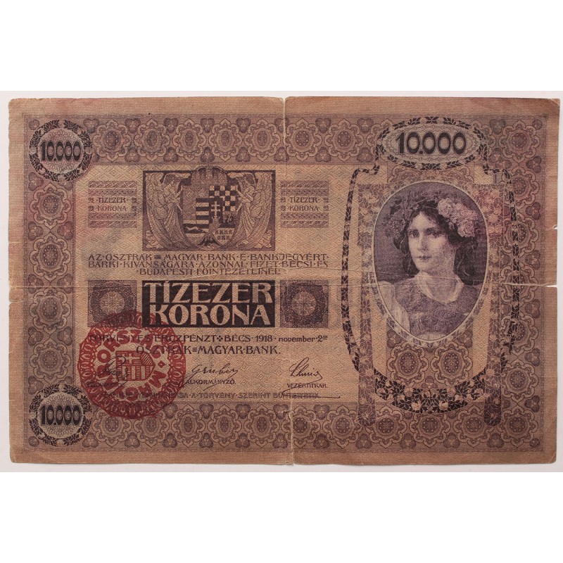 10000 korona 1918