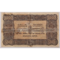 5000 korona 40 fillér 1923