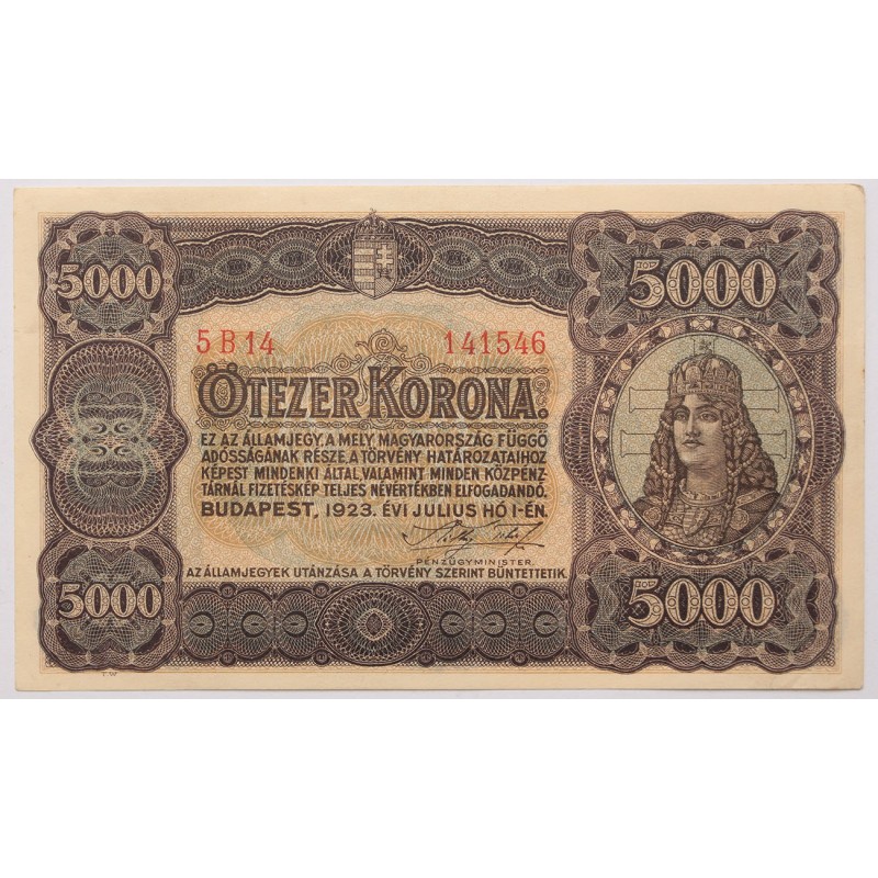 5000 korona 1923