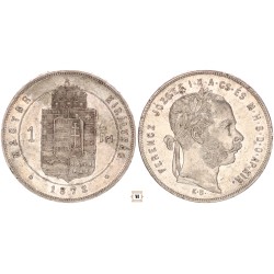 Ferenc József 1 forint 1872 KB