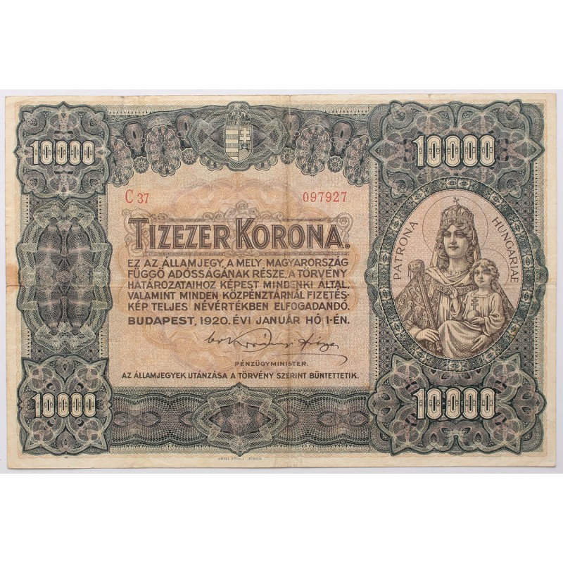 10000 korona 1920