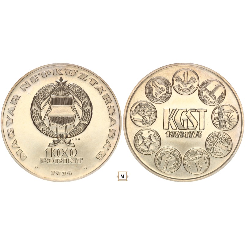 100 forint KGST 1974 BP